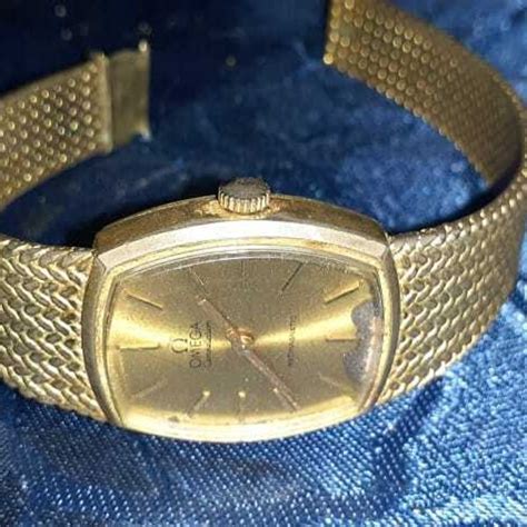 Vintage omega constellation watch 18k 0.750 Swiss 